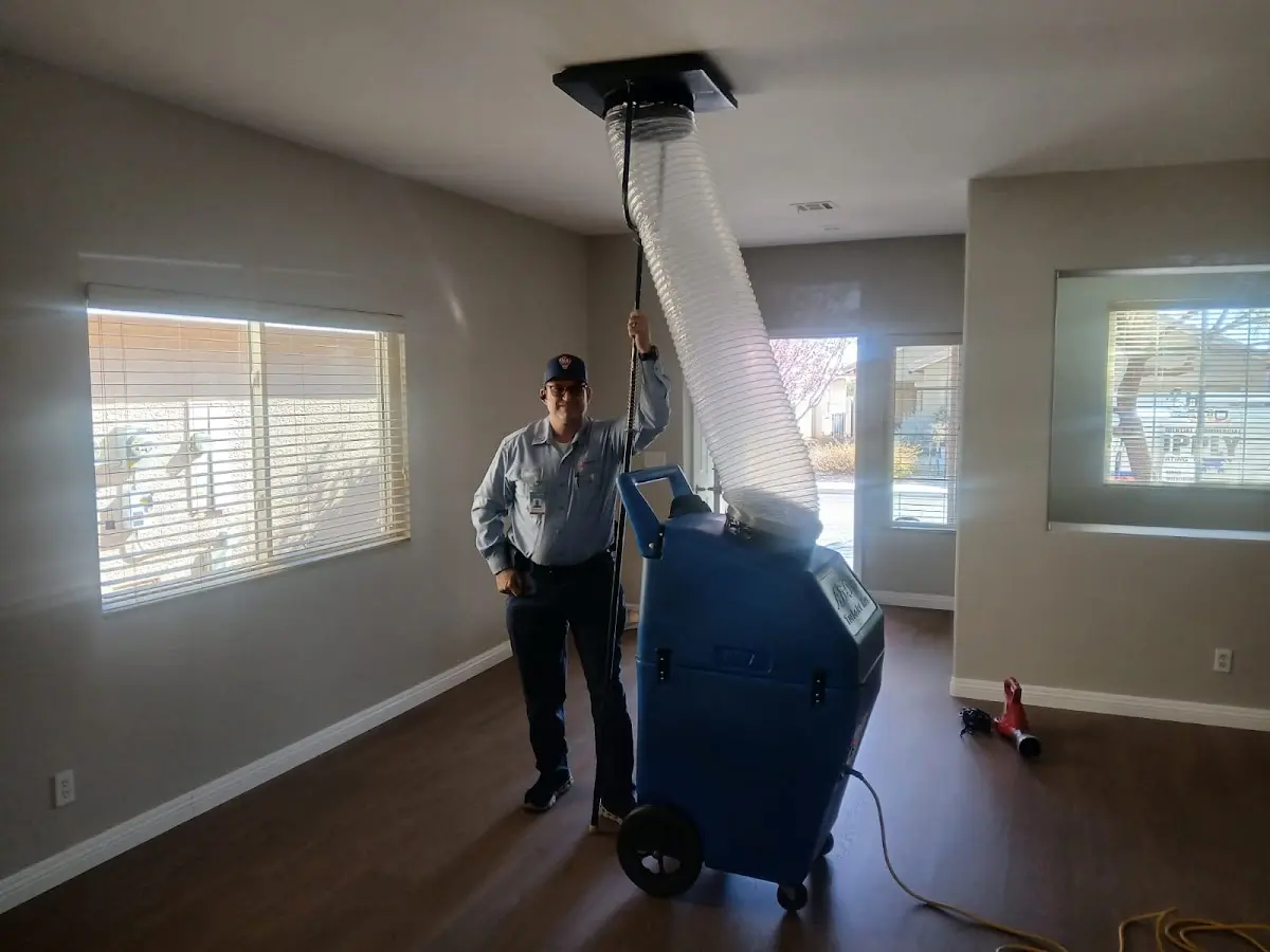 Professional Dryer Vent Cleaning work inside a Catalina home
